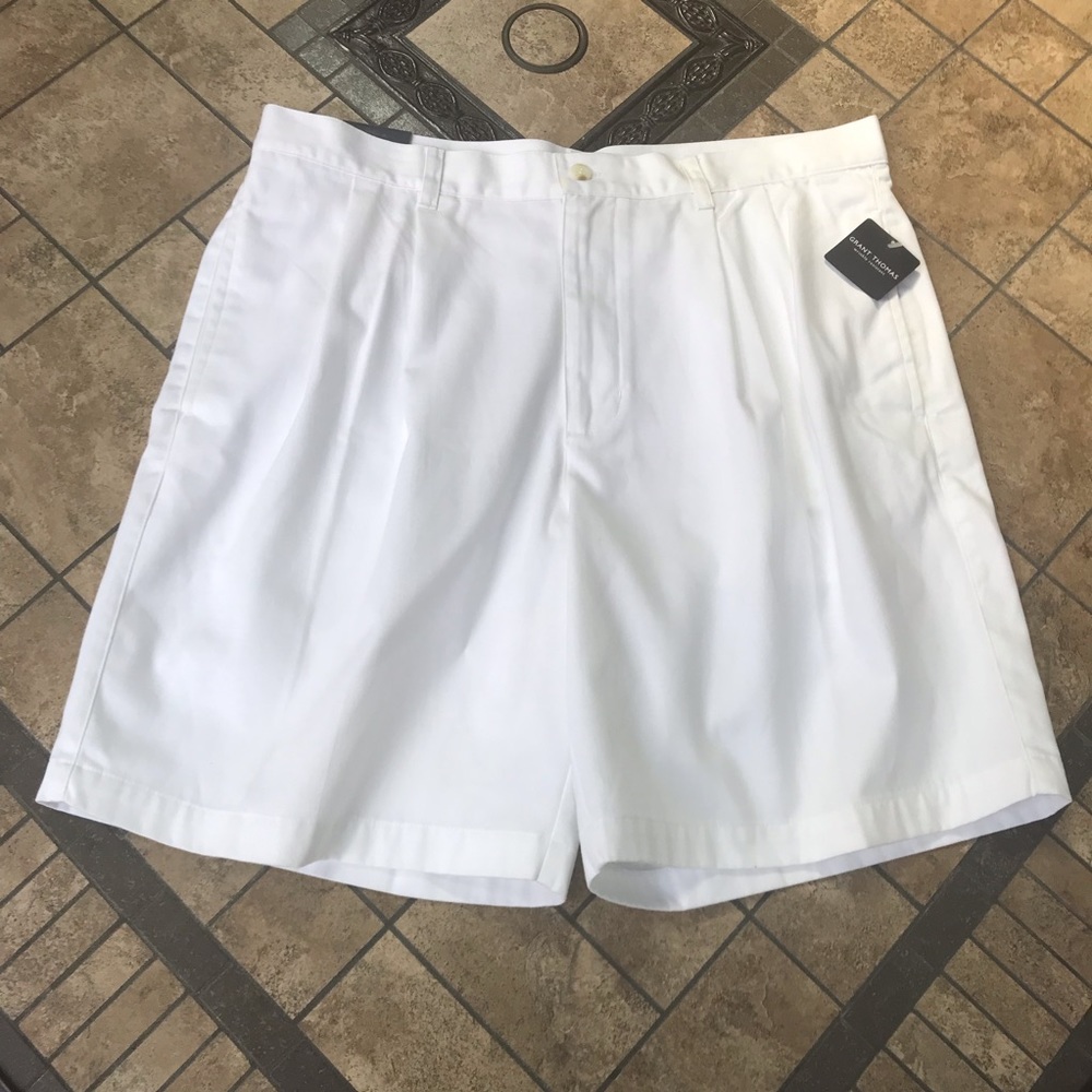 Men’s Grant Thomas White Shorts Size 36
